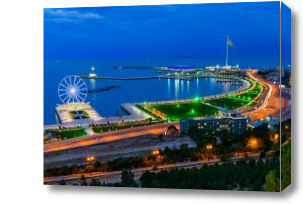 Картина Ночной город