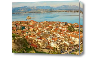 Картина Город на море