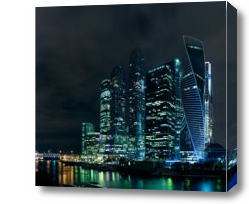 Картина Ночные небоскребы