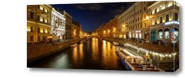Картина Ночной Санкт Петербург