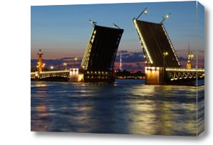 Картина Вечерний мост