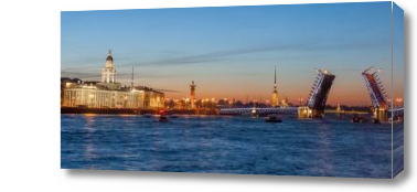 Картина Ночной мост