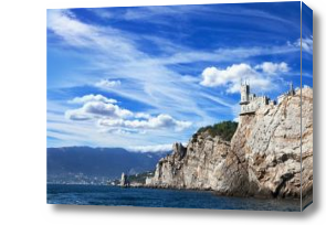 Картина Горы и море