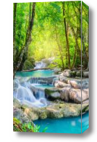 Картина водный каскад