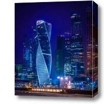 Картина ночная Москва